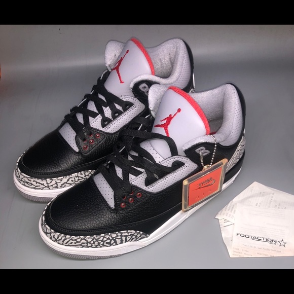 Nike Other - Nike Jordan retro 3 black cement